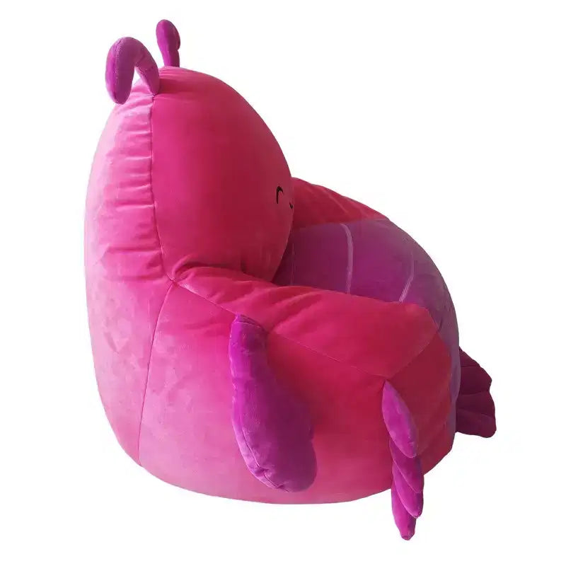 Poltrona sacco per bambini a forma di aragosta