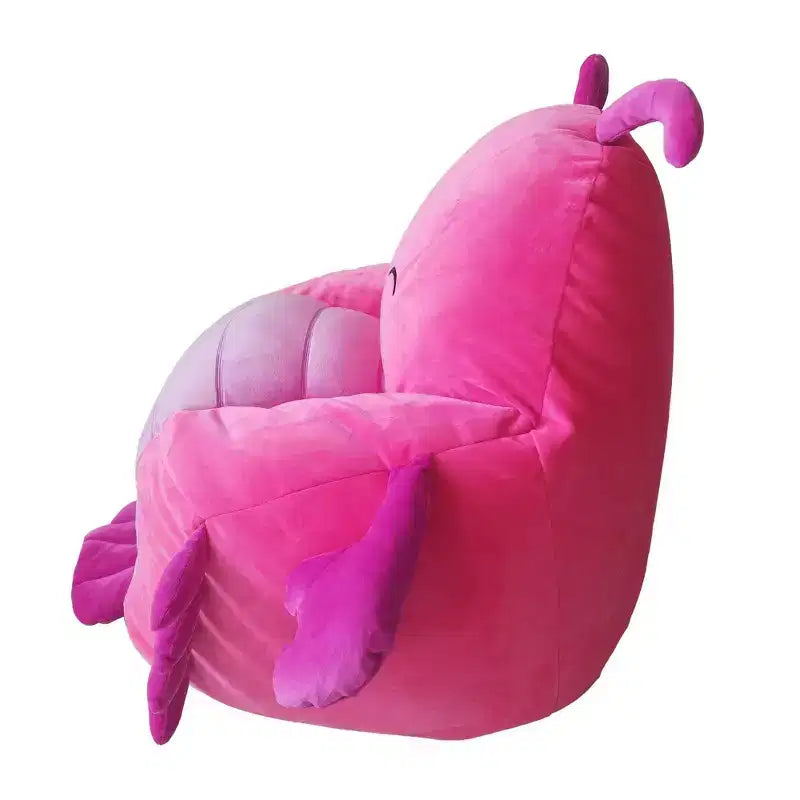 Poltrona sacco per bambini a forma di aragosta