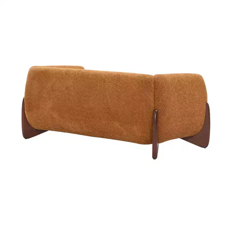 Divanetto in Tessuto Bouclé da 160 cm