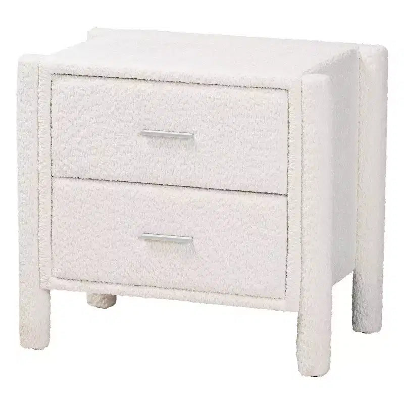 Comodino a 2 cassetti in tessuto Teddy Bear