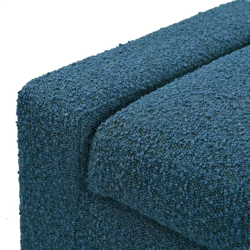 Pouf contenitore imbottito con coperchio a cerniera – 2 posti