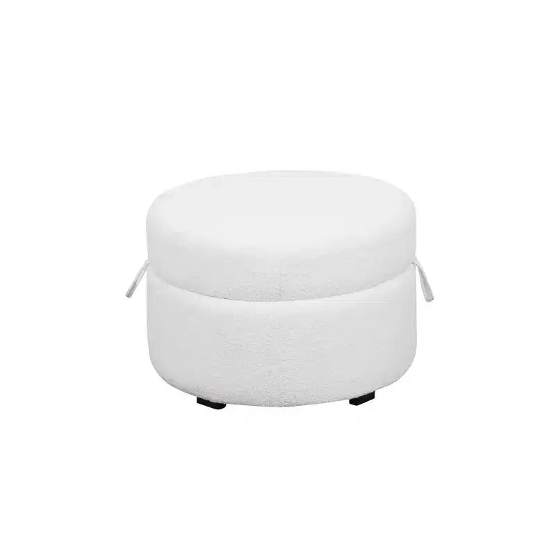 Contenitore Ottomano Ovale con Vano Nascosto