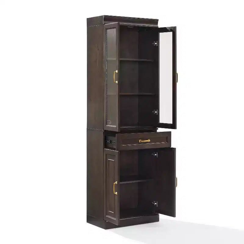 Dispensa da cucina con anta in vetro da 78 pollici