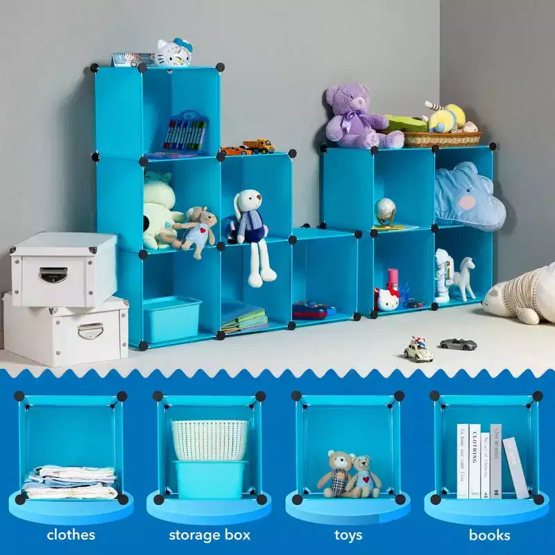 Contenitore portatile per vestiti e giocattoli per bambini