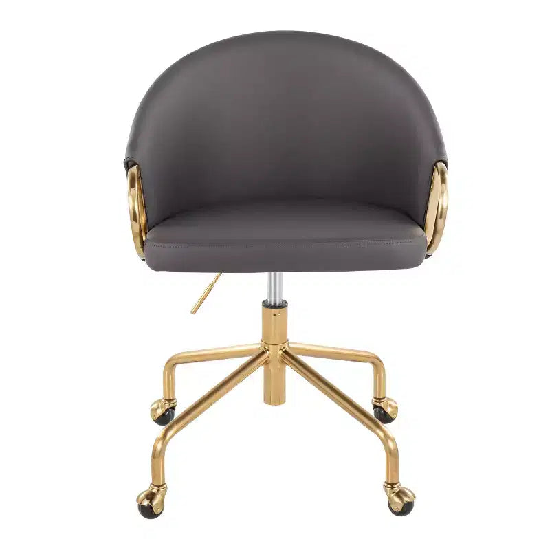 Sedia da ufficio Glam con altezza regolabile e rotelle