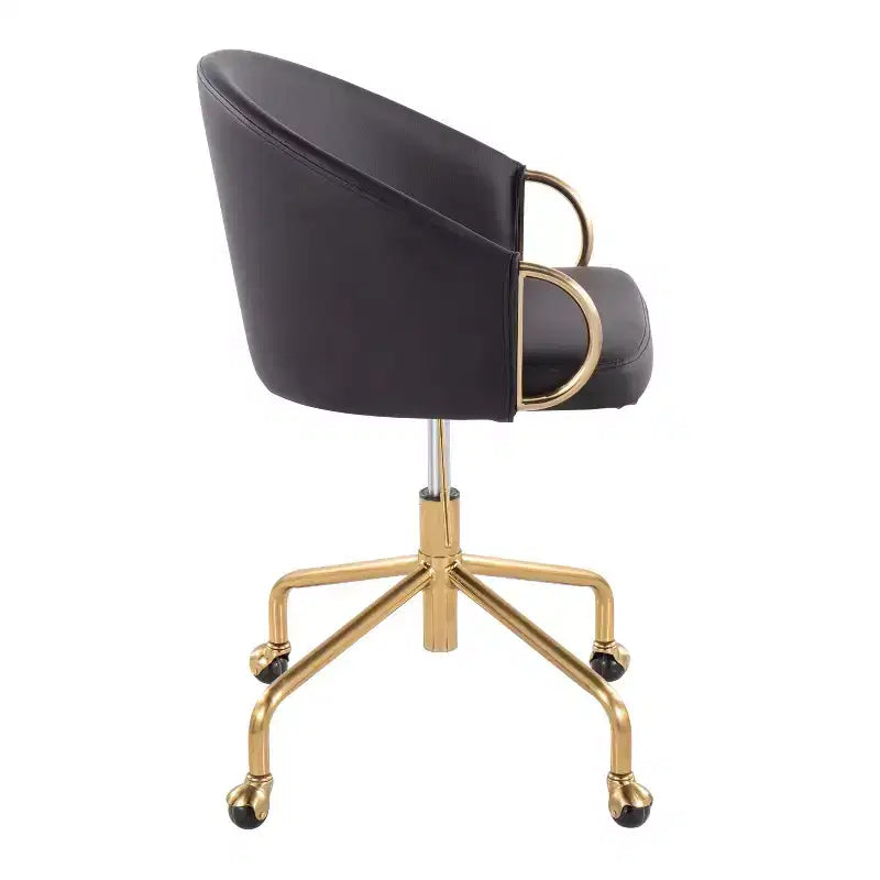 Sedia da ufficio Glam con altezza regolabile e rotelle