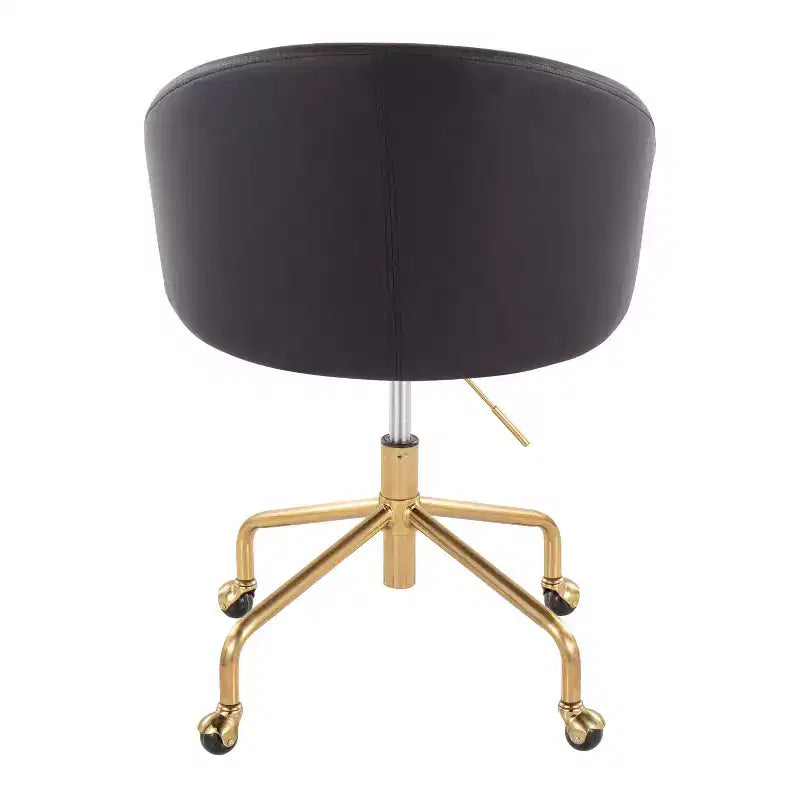 Sedia da ufficio Glam con altezza regolabile e rotelle