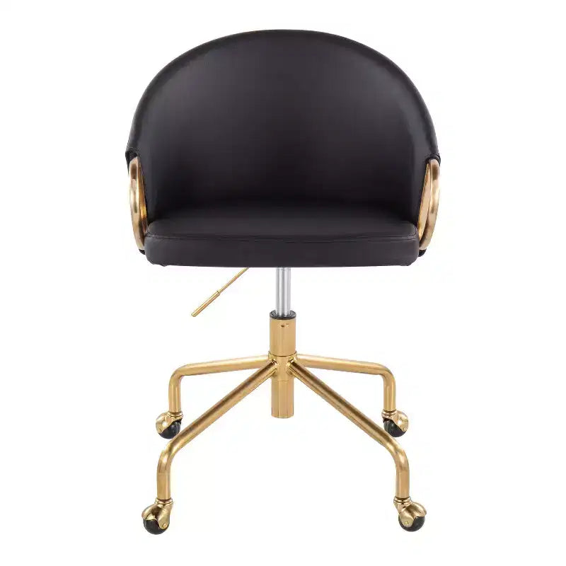 Sedia da ufficio Glam con altezza regolabile e rotelle