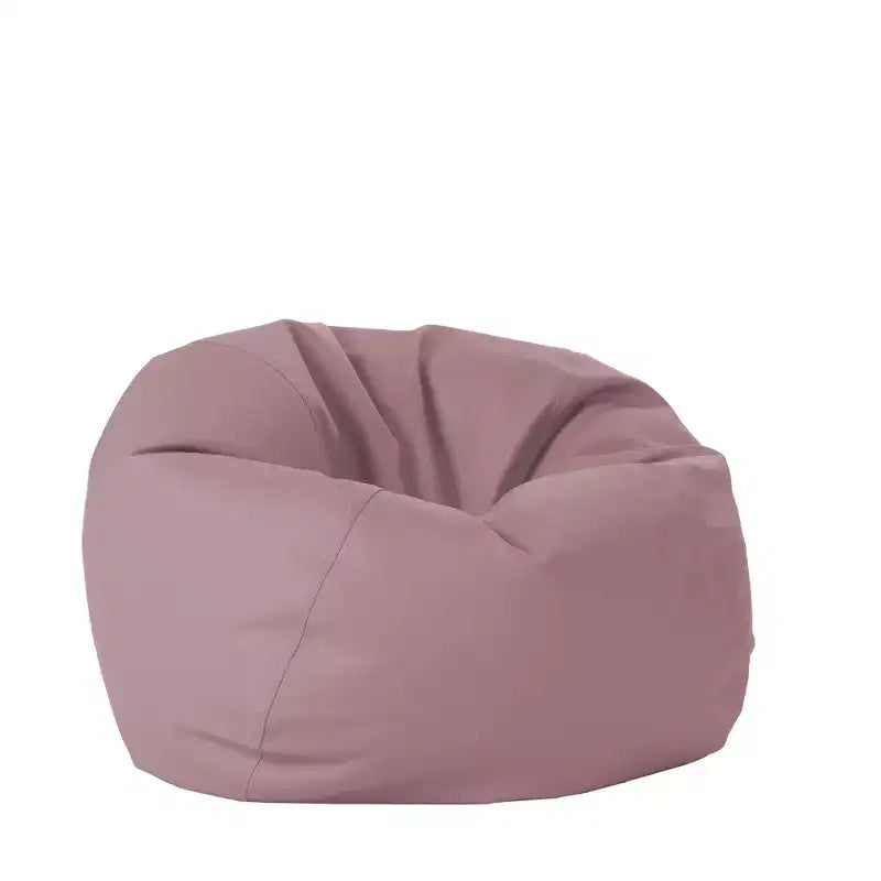 Pouf rotondo in vinile per bambini