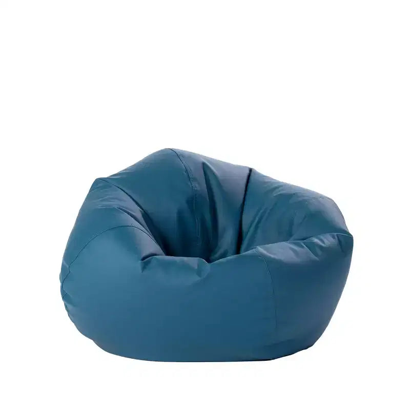 Pouf rotondo in vinile per bambini